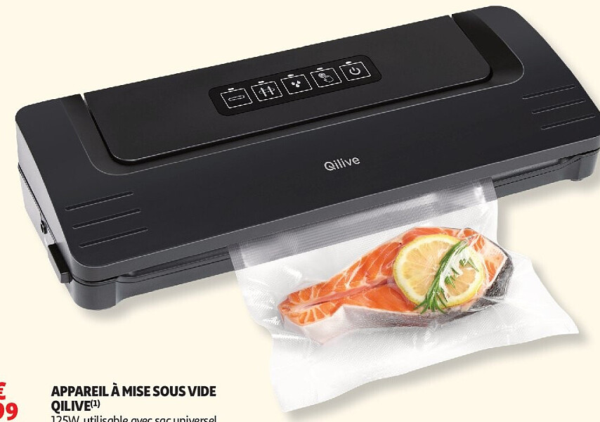 Appareil à mise sous vide Qilive