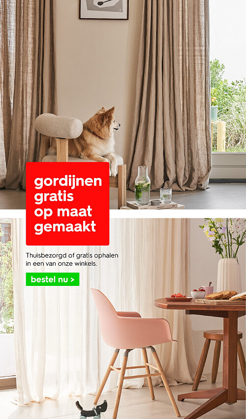 gordijnen gratis op maat gemaakt