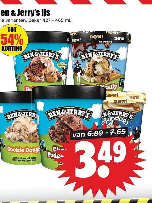 Ben & Jerry’s ijs