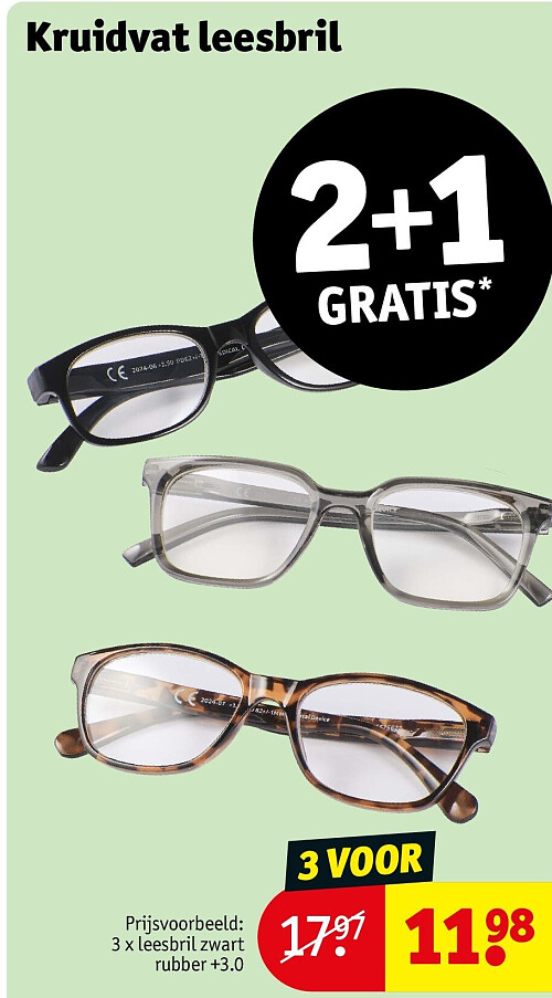 Kruidvat leesbril