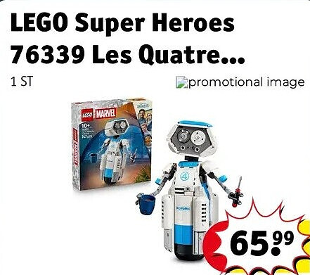 LEGO Super Heroes 76339 Les Quatre.