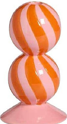 Kandelaar kerstbal swirl