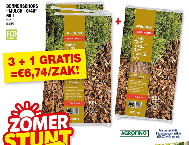 DENNENSCHORS “MULCH 10/40” 60 L