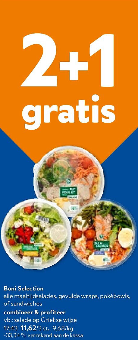 Boni Selection salade op Griekse wijze