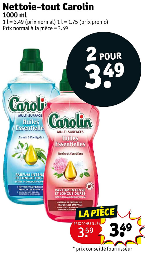 Nettoie-tout Carolin 1000 ml