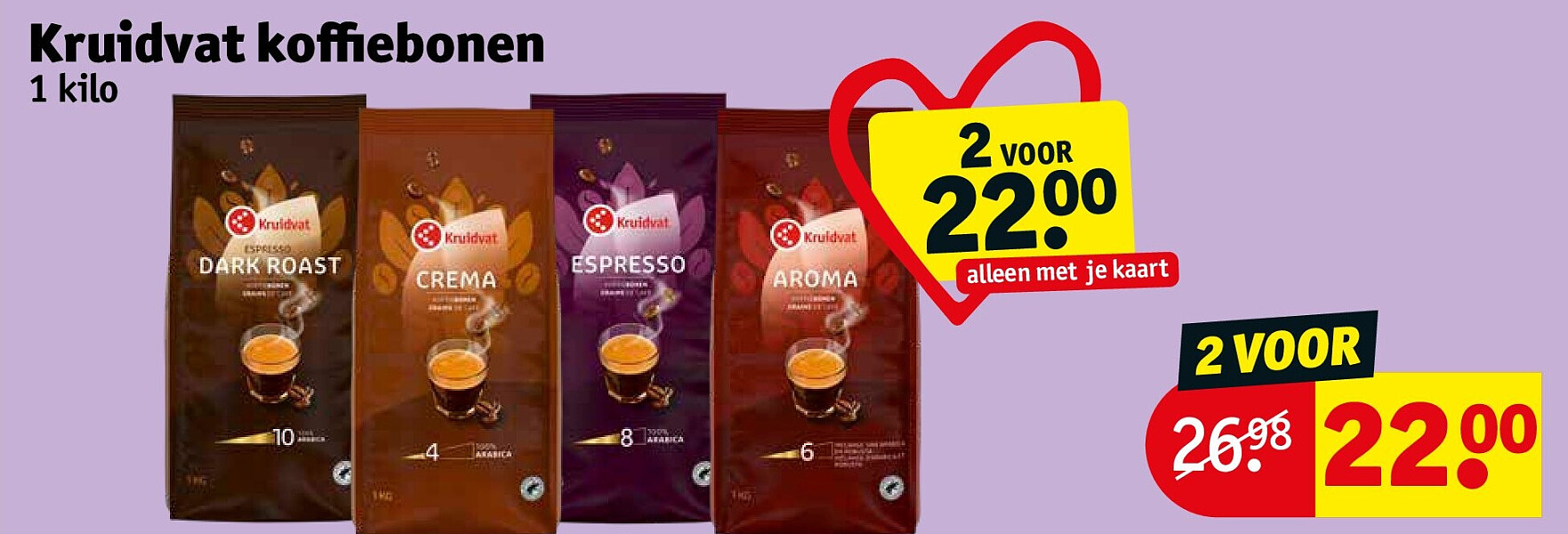 Kruidvat koffiebonen