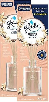 Bâtonnets désodorisant Glade parfum vanille 50 ml
