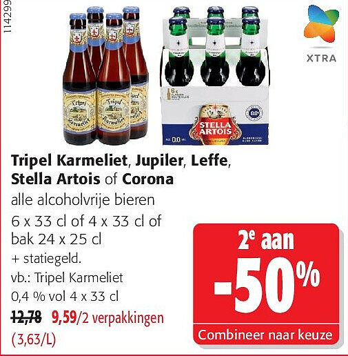 Tripel Karmeliet 0,4 % vol 4 x 33 cl