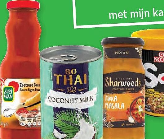 Suzi Wan, So Thai, Al'Fez, Sharwood's en Nissin Soba