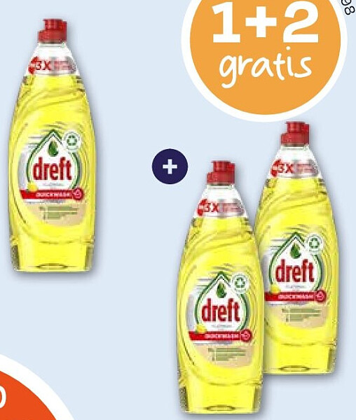 Dreft Platinum afwasmiddel 625 ml – Lemon