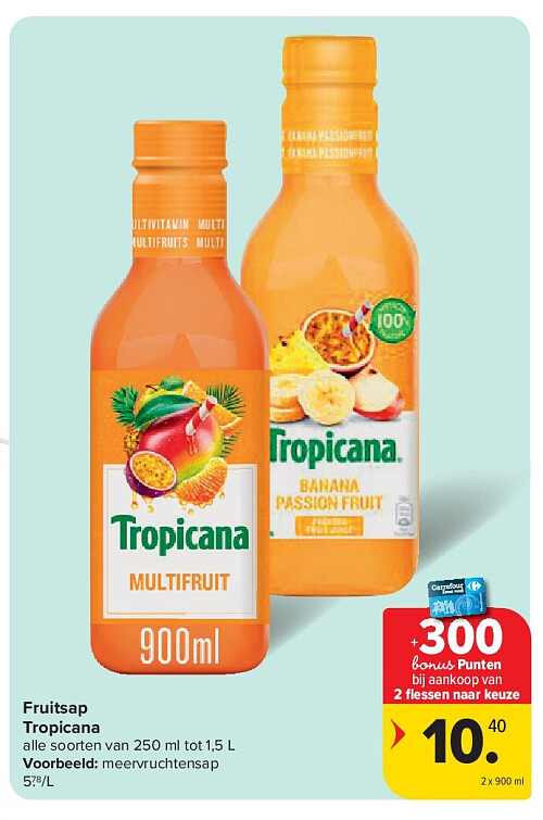 Fruitsap Tropicana