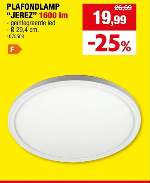 PLAFONDLAMP "JEREZ" 1600 Im