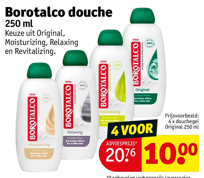 Borotalco douche