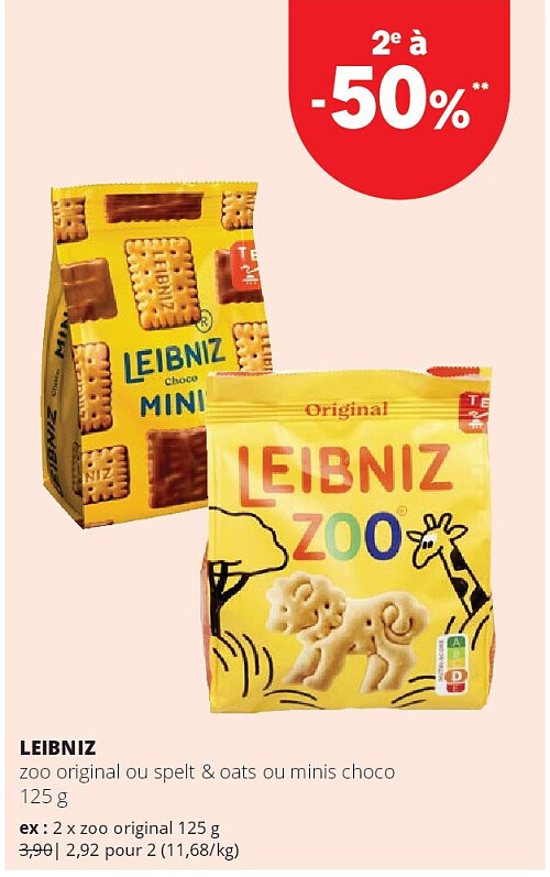 LEIBNIZ zoo original 125 g