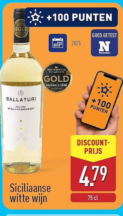 Siciliaanse witte wijn