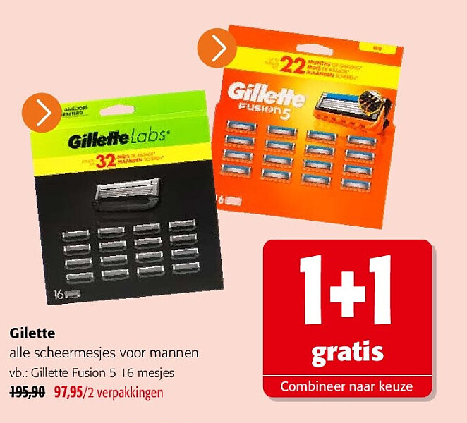 Gilette Gillette Fusion 5 16 mesjes