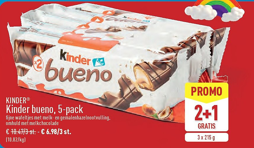 Kinder bueno, 5-pack