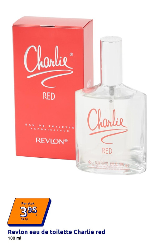 Revlon eau de toilette Charlie red