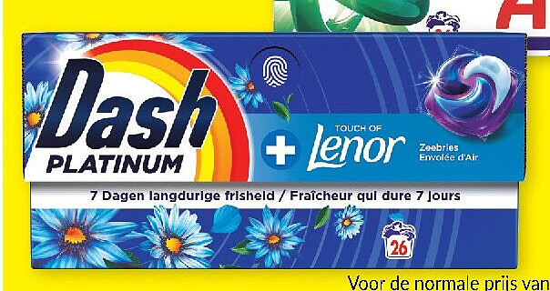Dash Platinum + Lenor
