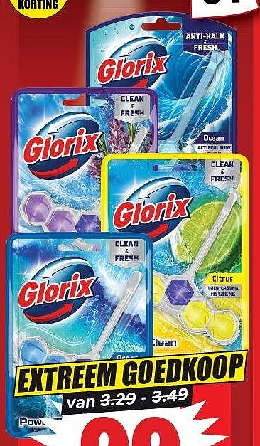 Glorix toiletblok