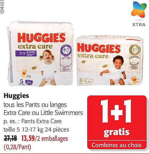 Huggies tous les Pants