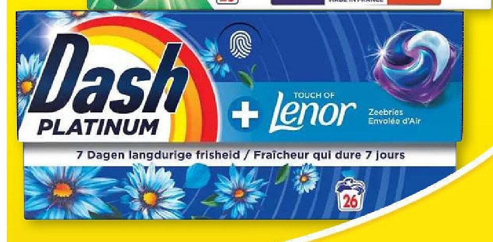Dash Lessive en pods