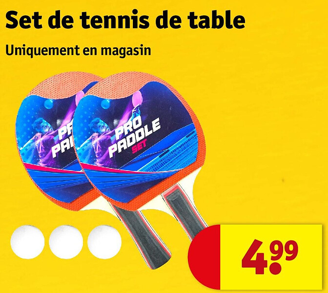 Set de tennis de table