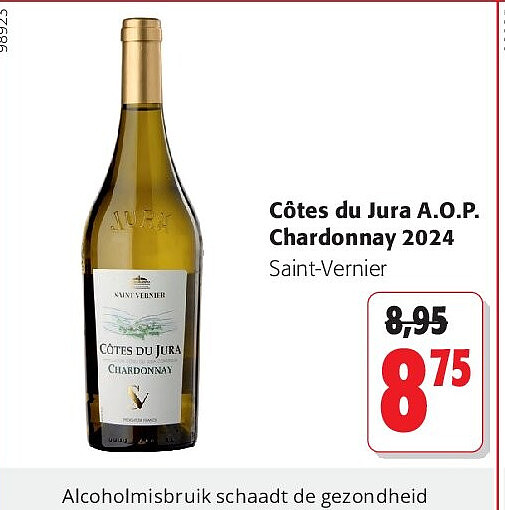 Côtes du Jura A.O.P. Chardonnay 2024