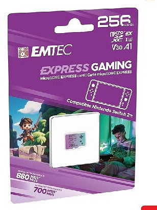 Carte mémoire micro SD 256 Go UHS-I U3 V30
