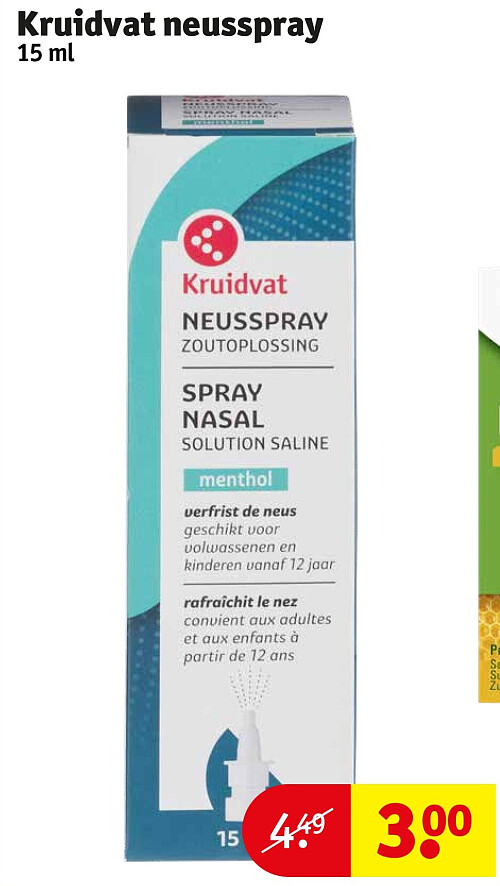 Kruidvat neusspray