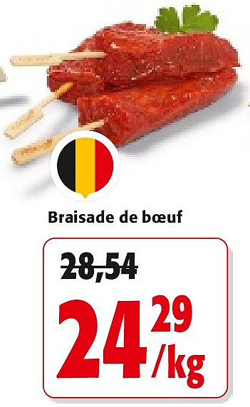 Braisade de bœuf