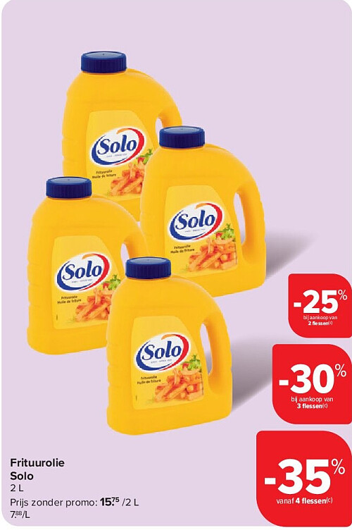 Frituurolie Solo