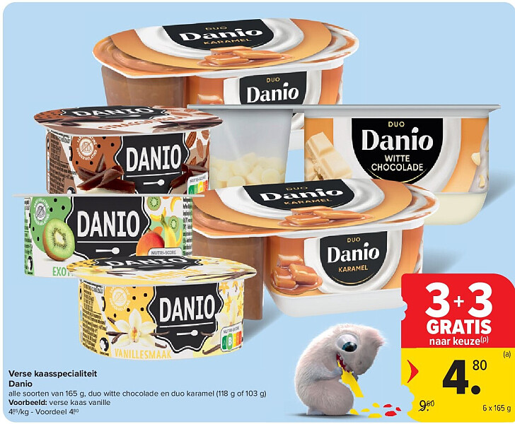 Verse kaasspecialiteit Danio