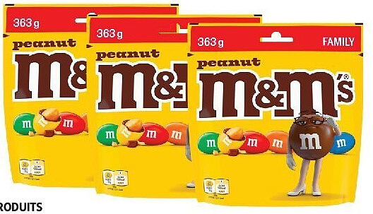 Pochon Family Pack M&M's Peanut 363 g