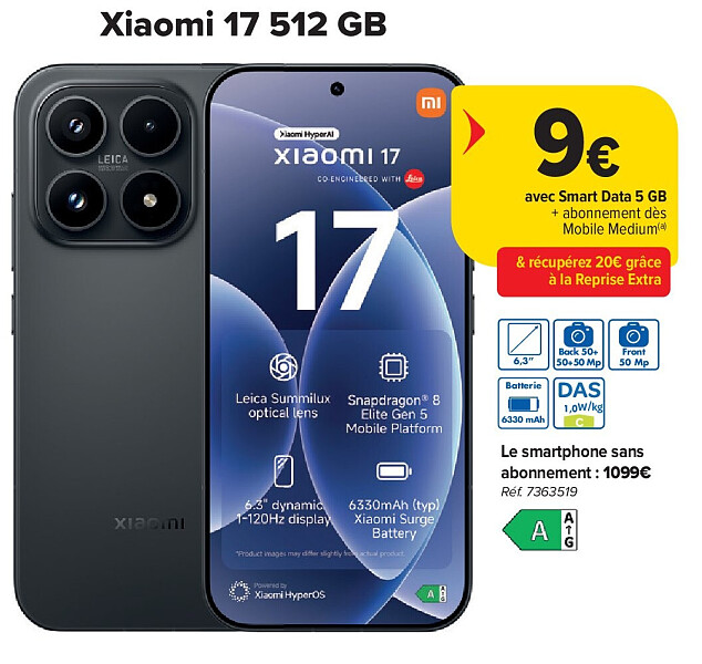 Xiaomi 17 512 GB