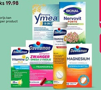 Davitamon, Ymea en Bional