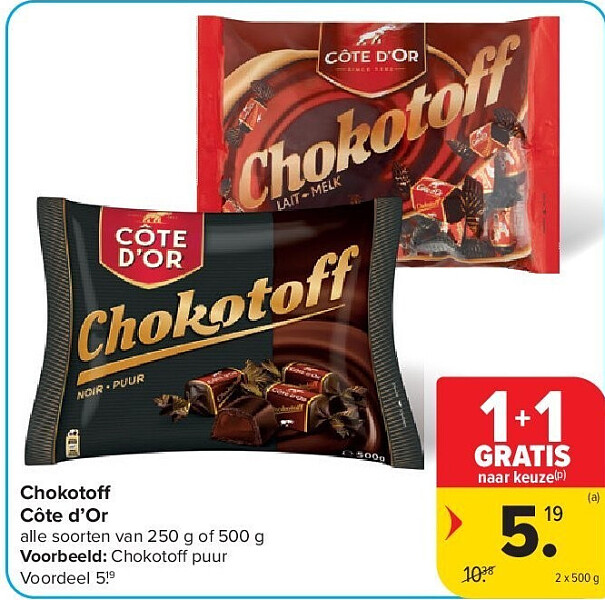 Chokotoff Côte d’Or