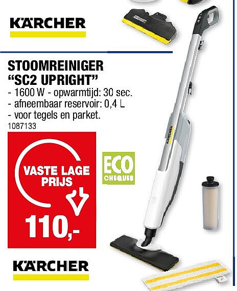 STOOMREINIGER “SC2 UPRIGHT”