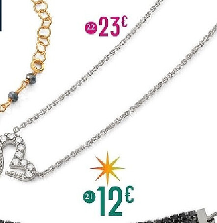 Collier argenté avec pendentif cœur