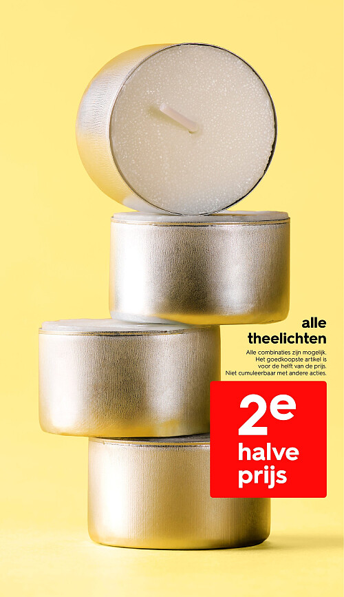 alle theelichten