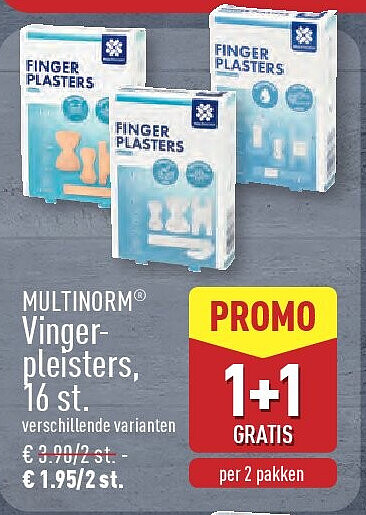 Vinger­ pleisters, 16st.