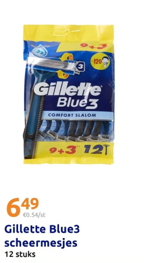 Gillette Blue3 scheermesjes