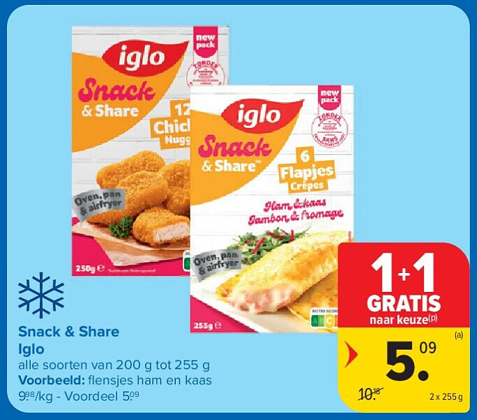 Snack & Share Iglo
