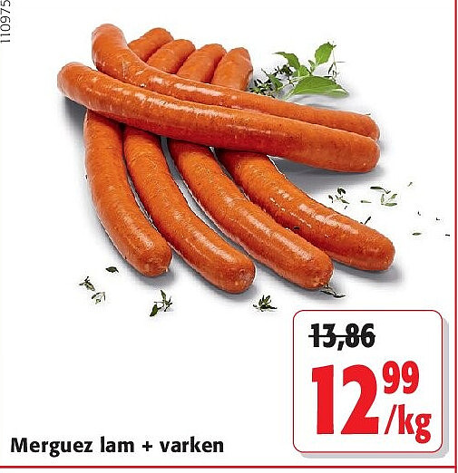 Merguez lam + varken