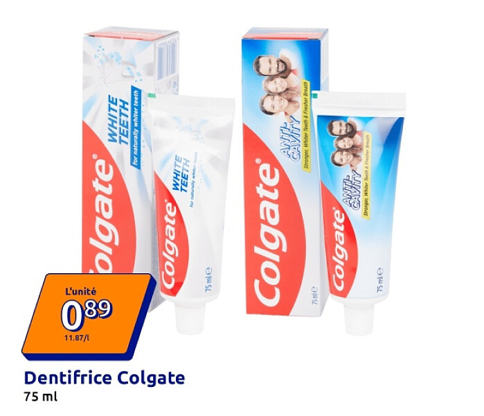 Dentifrice Colgate