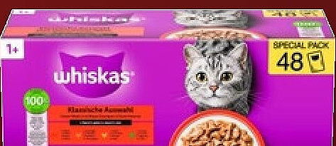 Whiskas oder Sheba Katzennahrung