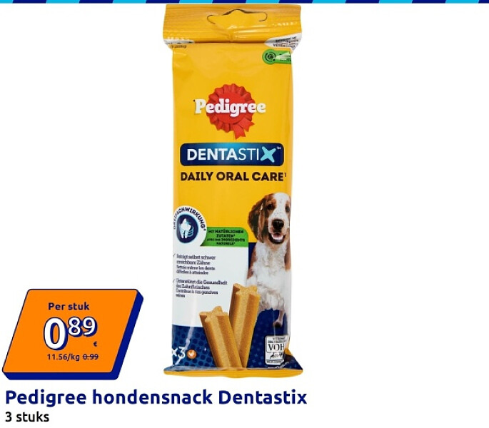 Pedigree hondensnack Dentastix