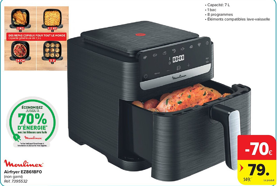Moulinex Airfryer EZ8618F0