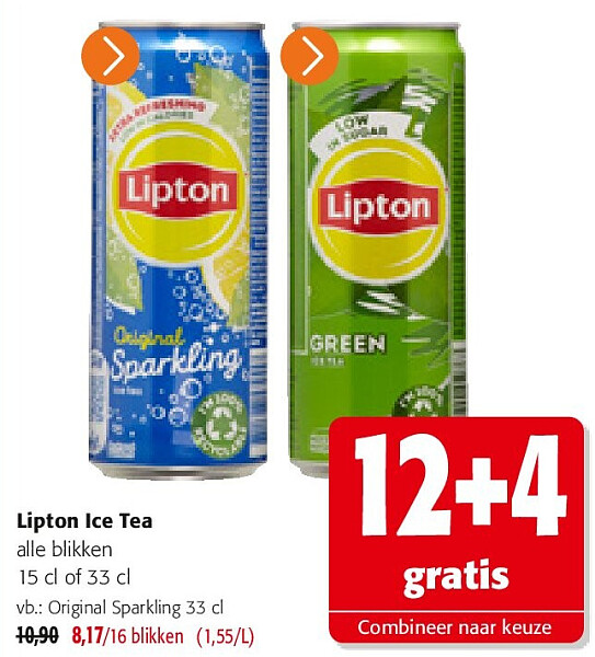 Lipton Ice Tea Original Sparkling 33 cl