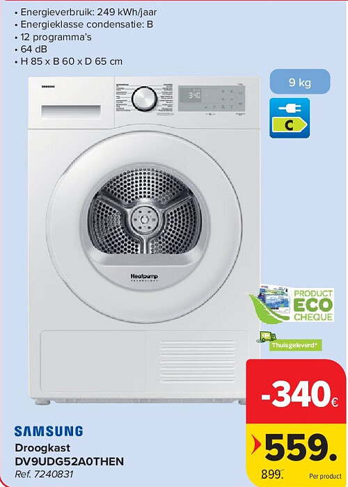 Droogkast DV9UDG52A0THEN
